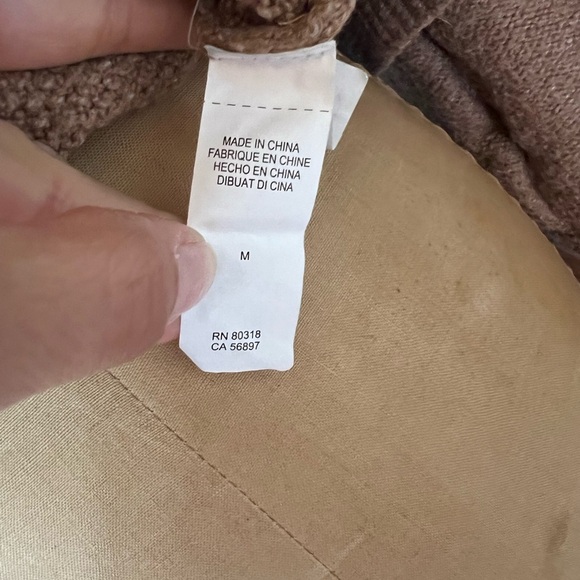Lucky Brand brown pullover sweater medium - Picture 4 of 9